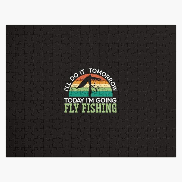 Deep Sea Boat Ice Fisherman Fishing Lovers Fly Fishing Jigsaw Puzzle