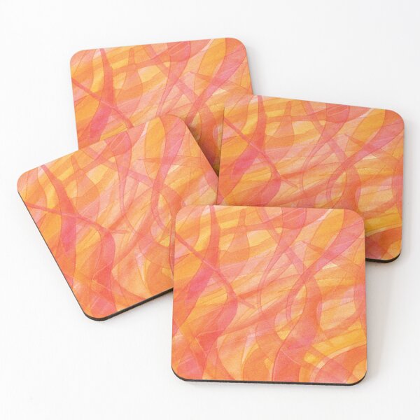 Item preview, Citrus Orange Sunrise Twist designed and sold by Alexandria Levin.