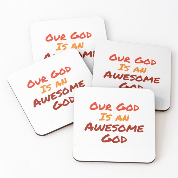 Item preview, Awesome God, Red designed and sold by Miles-and-Daisy.