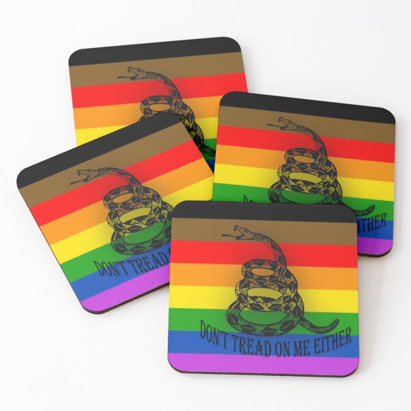Item preview, Pride Don't Tread On Me Either designed and sold by DodgeyDesigns.