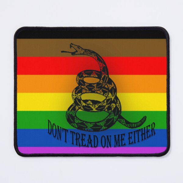 Item preview, Pride Don't Tread On Me Either designed and sold by DodgeyDesigns.