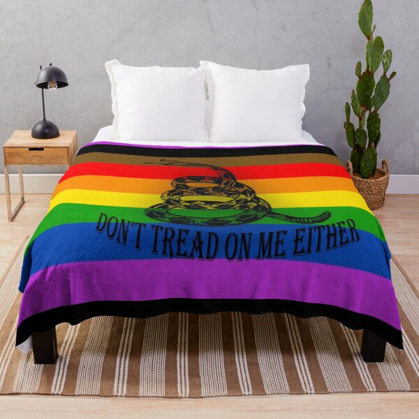 Item preview, Pride Don't Tread On Me Either designed and sold by DodgeyDesigns.