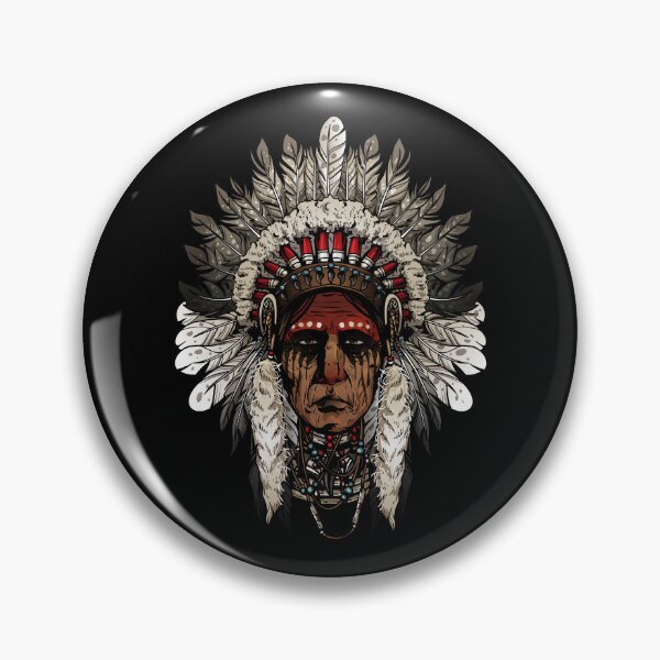 Item preview, Chief Cherokee warrior designed and sold by TirrellColister.