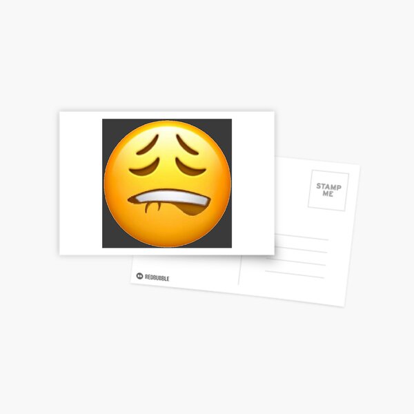 Cursed Emoji - Adorable Postcard for Sale by Luke Paris