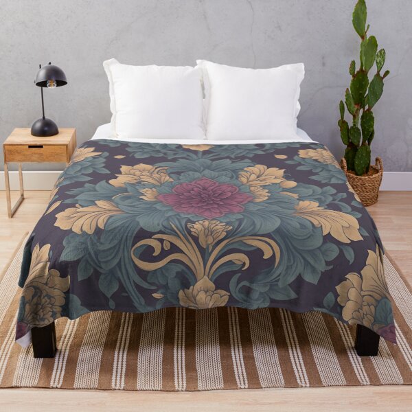 Item preview, Symmetric Splendor: Vibrant Damask Flora designed and sold by LeonAndrewRazon.
