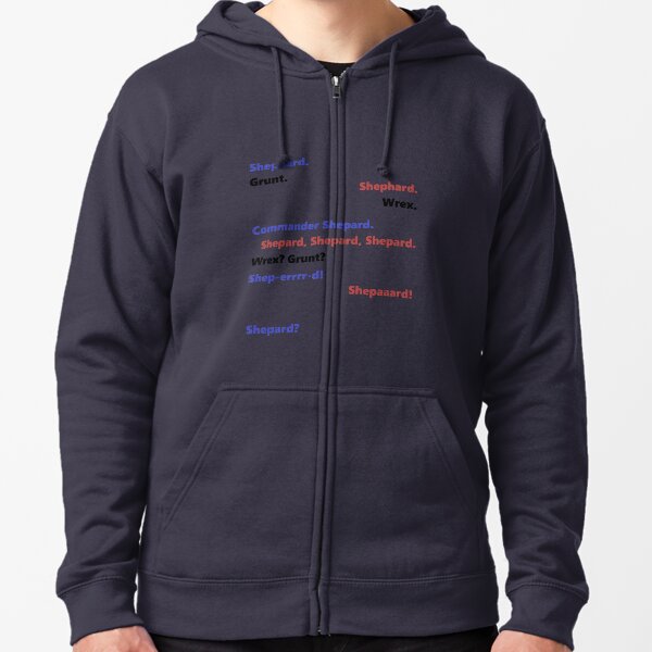commander shepard hoodie