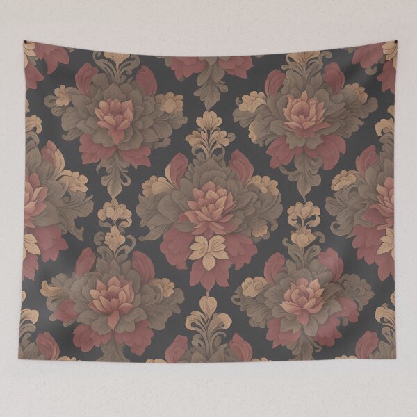 Item preview, Symmetric Splendor: Vibrant Damask Flora designed and sold by LeonAndrewRazon.