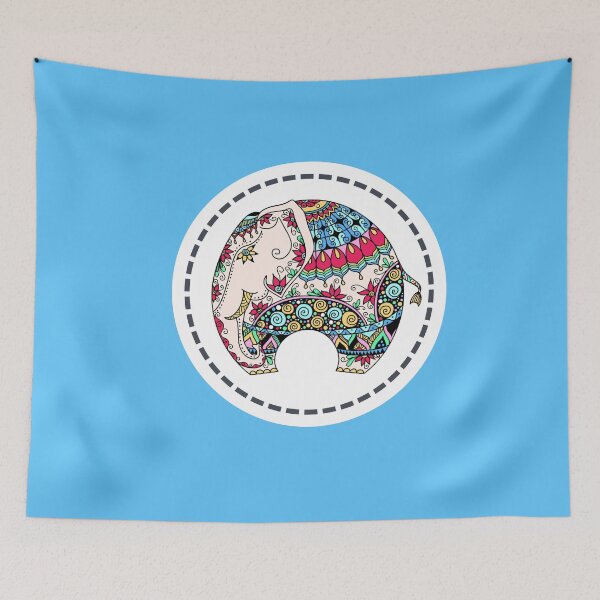 Item preview, Elephant Wisdom: Inspiring Stickers with Elephant Motifs designed and sold by Sirakan.
