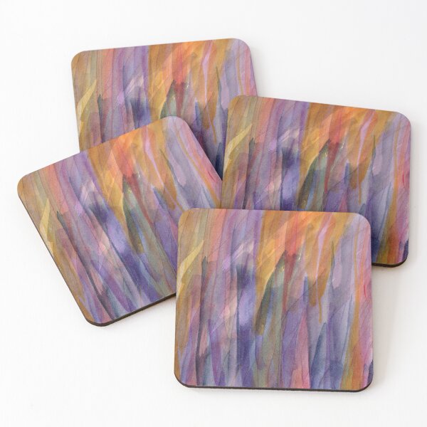 Item preview, Orange Violet Cityscape Downpour designed and sold by Alexandria Levin.