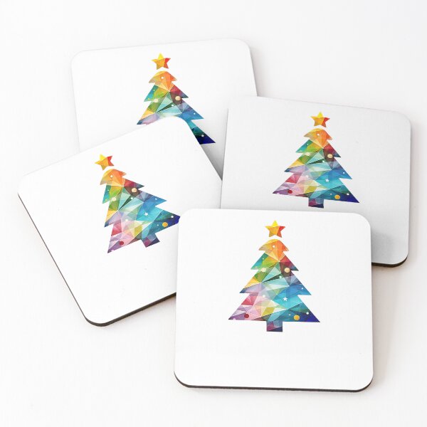 Item preview, polygon christmas tree designed and sold by normal-design.