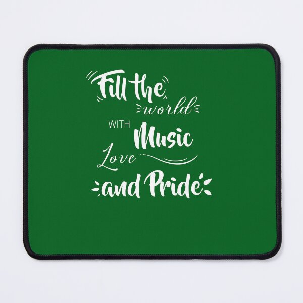 Item preview, Fill the world with music love and pride- Hamiltion musical quote designed and sold by haisuckhoee.