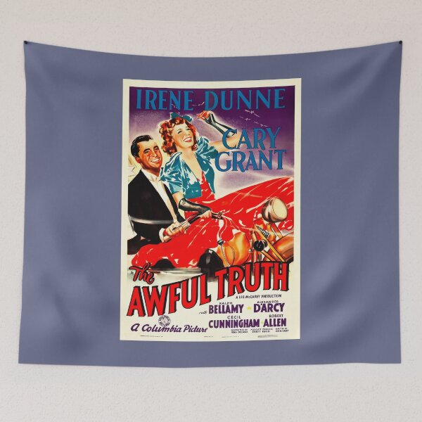 Item preview, The Awful Truth starring Irene Dunne and Cary Grant. Classic Hollywood movie film poster. 	 designed and sold by ekggbpjm31.