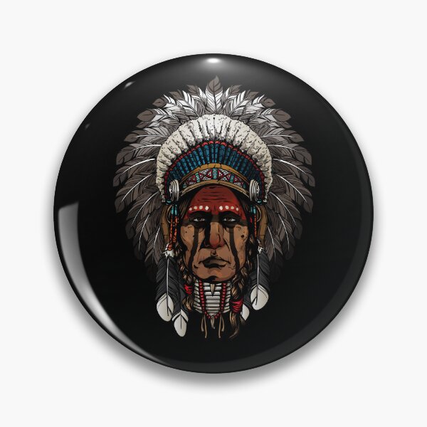 Item preview, Chief american indian warrior designed and sold by TirrellColister.