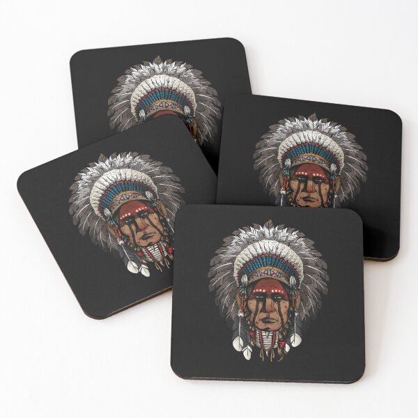 Item preview, Chief american indian warrior designed and sold by TirrellColister.