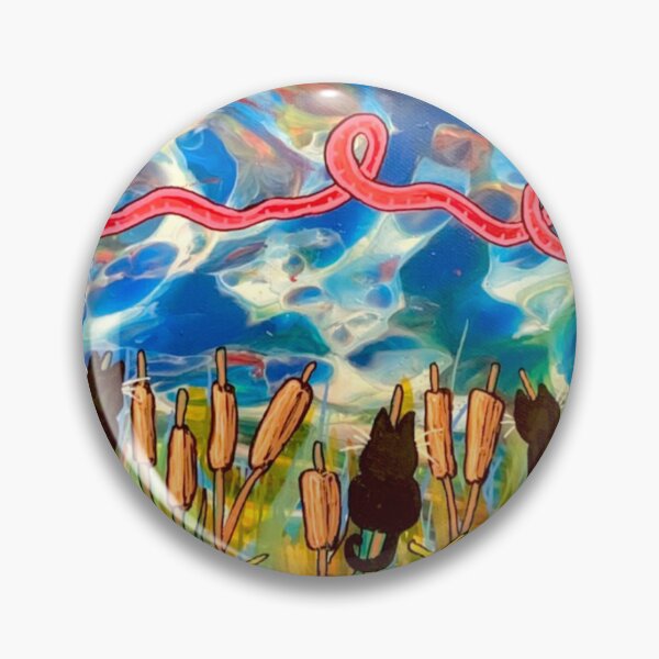 Item preview, Cattails in Spring designed and sold by artbycassia.