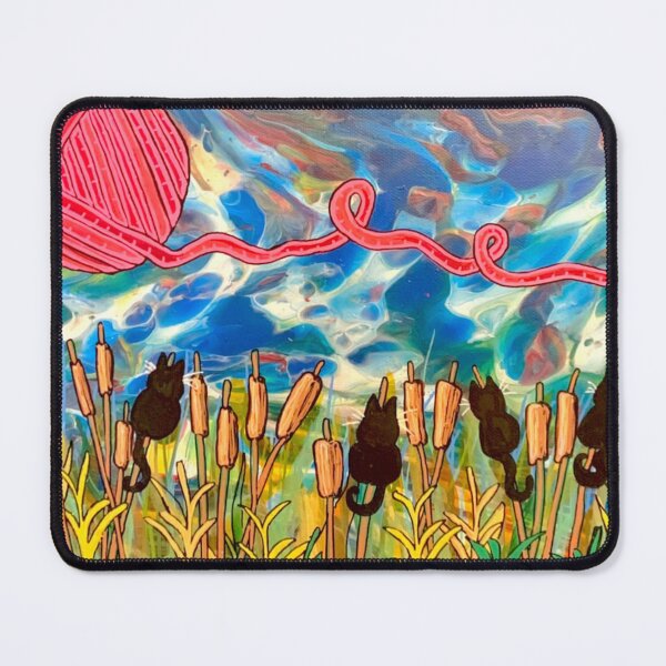 Item preview, Cattails in Spring designed and sold by artbycassia.
