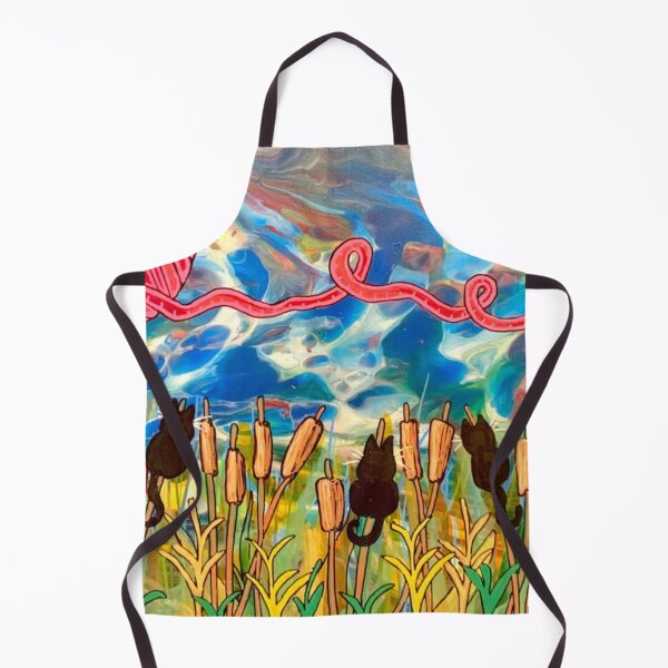 Item preview, Cattails in Spring designed and sold by artbycassia.