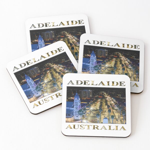 Item preview, Glenelg Night, Adelaide Australia designed and sold by Ray's Photos & Art.