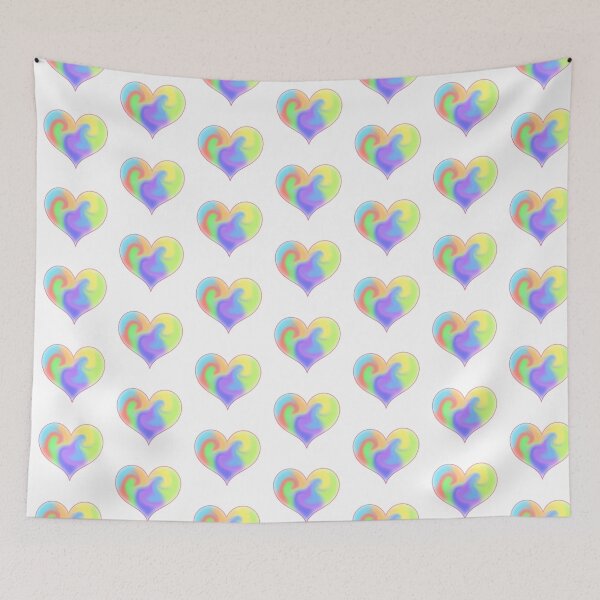 Item preview, Rainbow heart blur designed and sold by Missy413.