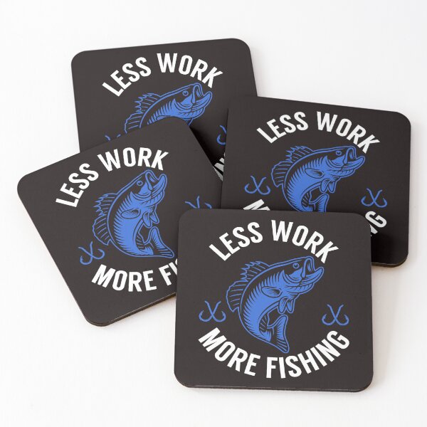 Item preview, Fishing Lover Funny Fisher Less Work More Fishing Fisher designed and sold by NandiniBose.