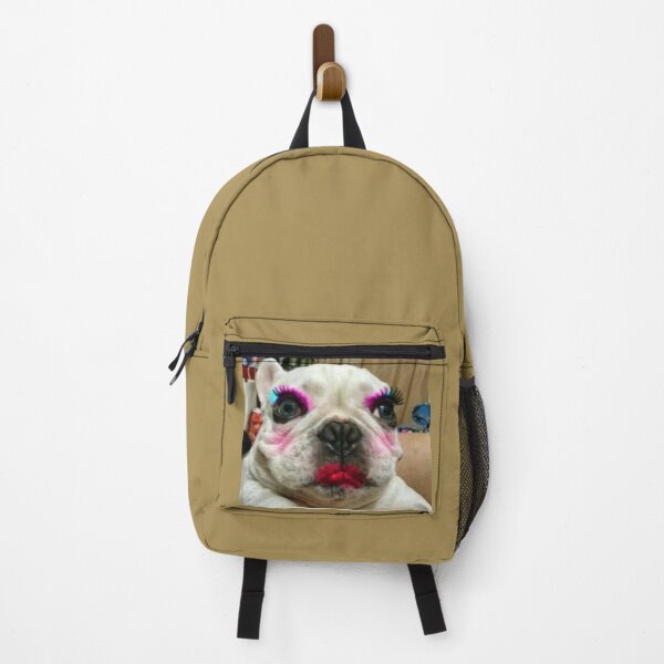 Item preview, dog with makeup on designed and sold by FunnyFreak.