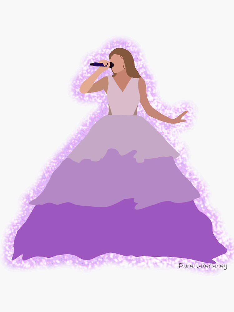 Taylor Swift Speak Now Sticker For Sale By Purewaterlacey Redbubble