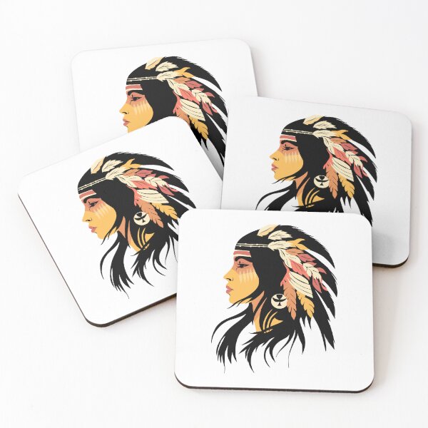 Item preview, Native American beautiful woman designed and sold by TirrellColister.