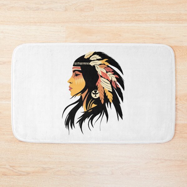 Item preview, Native American beautiful woman designed and sold by TirrellColister.