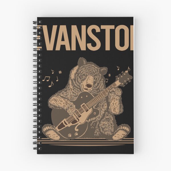 Item preview, Bear With Guitar Evanston designed and sold by mittellerm-an.