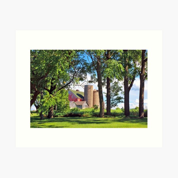Countryside View Art Print
