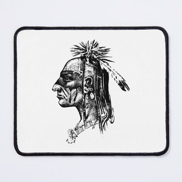 Item preview, Native American man designed and sold by TirrellColister.