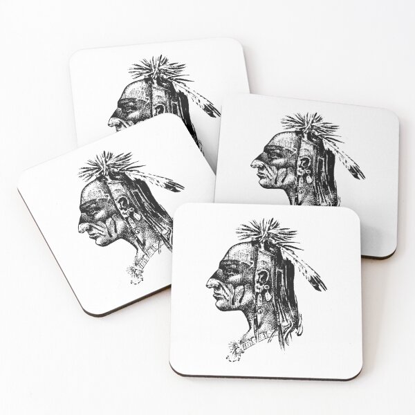 Item preview, Native American man designed and sold by TirrellColister.
