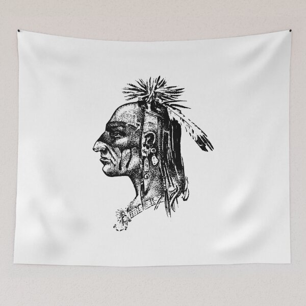 Item preview, Native American man designed and sold by TirrellColister.