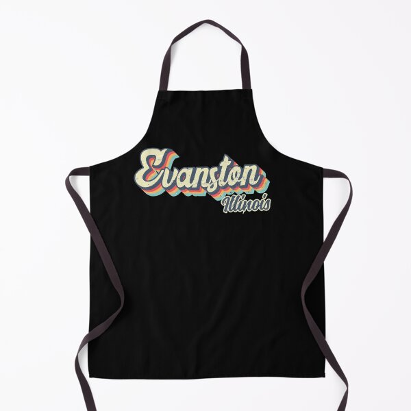 Item preview, Evanston City Illinois Retro Vintage 70s rainbow designed and sold by mittellerm-an.
