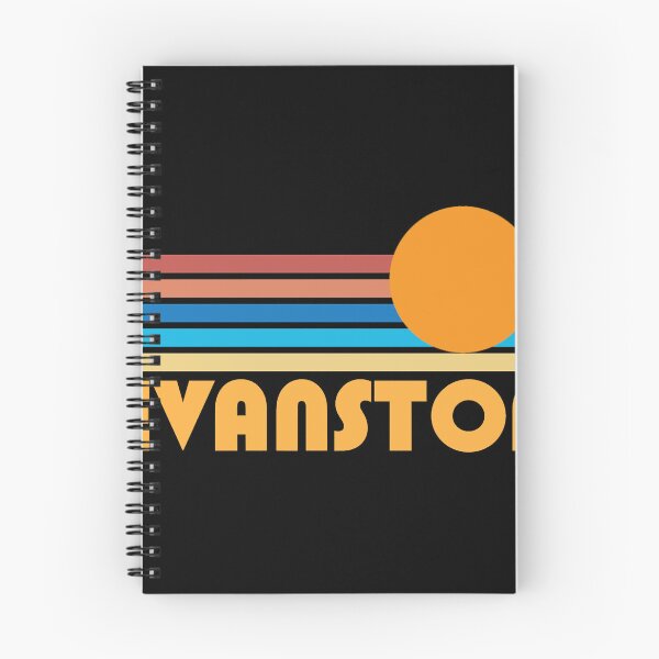 Item preview, Evanston Retro Sunset Logo designed and sold by mittellerm-an.