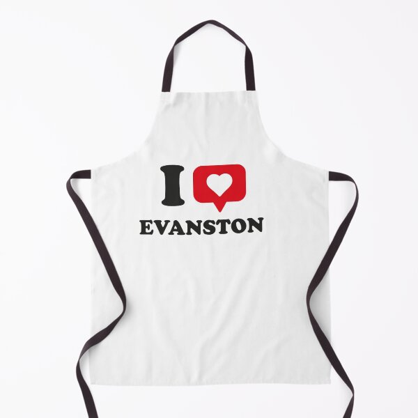 Item preview, I Love Evanston, I Heart Evanston, Hometown Evanston, Illinois designed and sold by mittellerm-an.
