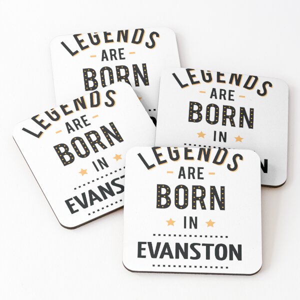 Item preview, Legends Are Born In Evanston  designed and sold by mittellerm-an.