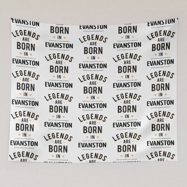 Item preview, Legends Are Born In Evanston  designed and sold by mittellerm-an.