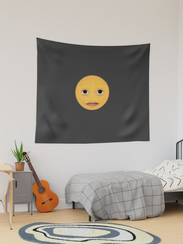 Cursed Stressed Emoji Photographic Print for Sale by LLFits