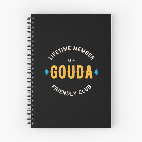 Item preview, Lifetime Member of Gouda Friendly Club designed and sold by WhitepaperStyle.
