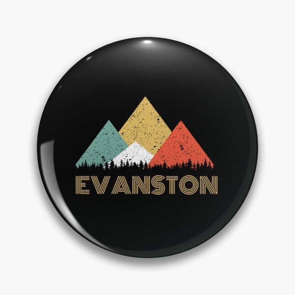 Item preview, Retro City of Evanston Mountain designed and sold by mittellerm-an.