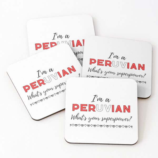 Item preview, I'm peruvian, what's your superpower? designed and sold by khumpa.