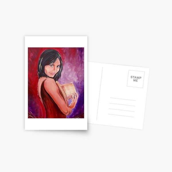 Pretty Girl Postcard