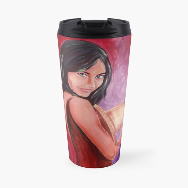 Pretty Girl Travel Coffee Mug