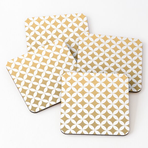 Artikelvorschau, Geometric Circle Pattern - Off white, Copper entworfen und verkauft von Studio Grafiikka.