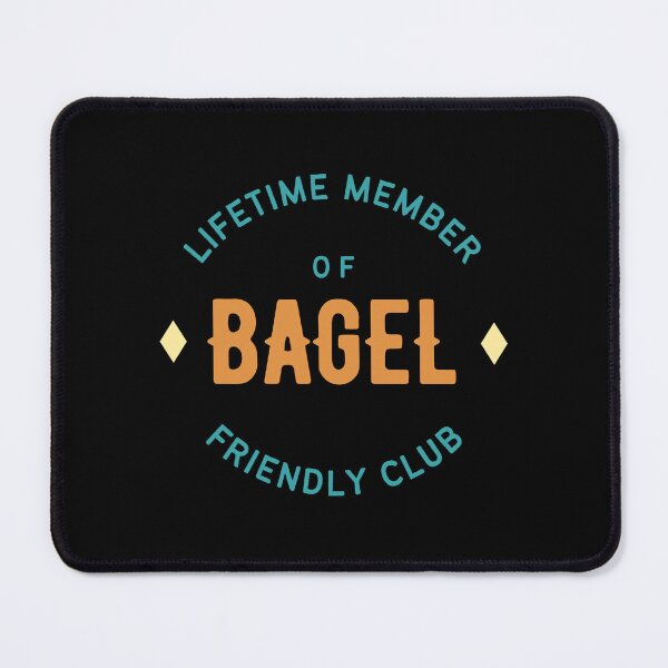 Item preview, Lifetime Member of Bagel Friendly Club designed and sold by WhitepaperStyle.