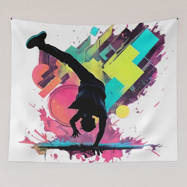 Item preview, Dynamic Breakdance Head Spins: Defying Gravity with Style designed and sold by Aarakaruturi.