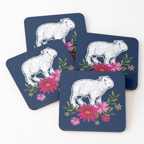 Artikelvorschau, Capybara - Capybara-Blumen entworfen und verkauft von haydenpo.