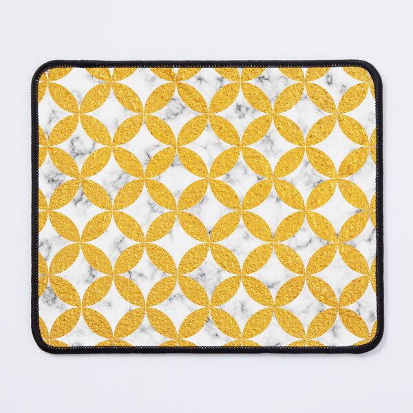 Artikelvorschau, Geometric Circle Pattern 01 - Yellow entworfen und verkauft von Studio Grafiikka.