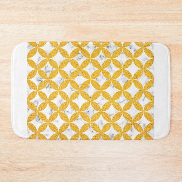 Artikelvorschau, Geometric Circle Pattern 01 - Yellow entworfen und verkauft von Studio Grafiikka.